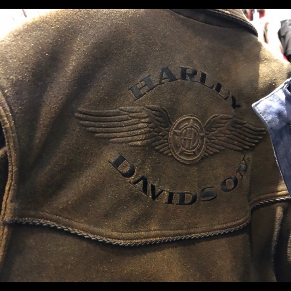 Harley Davidson Leather Motorcycle Jacket - Picture 2 of 4
